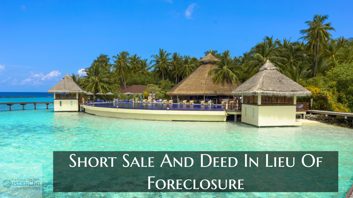 Short Sale And Deed In Lieu Of Foreclosure